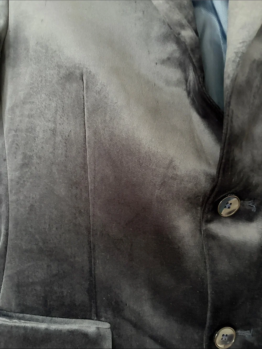 RW&CO. Men's Dark Navy Velvet Sport Coat